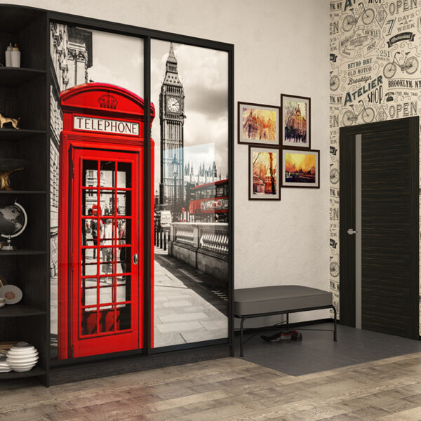 Шкафы-купе серия "Архитектура"