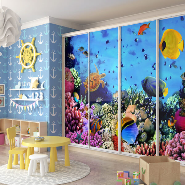 Шкафы-купе серия "Морская"