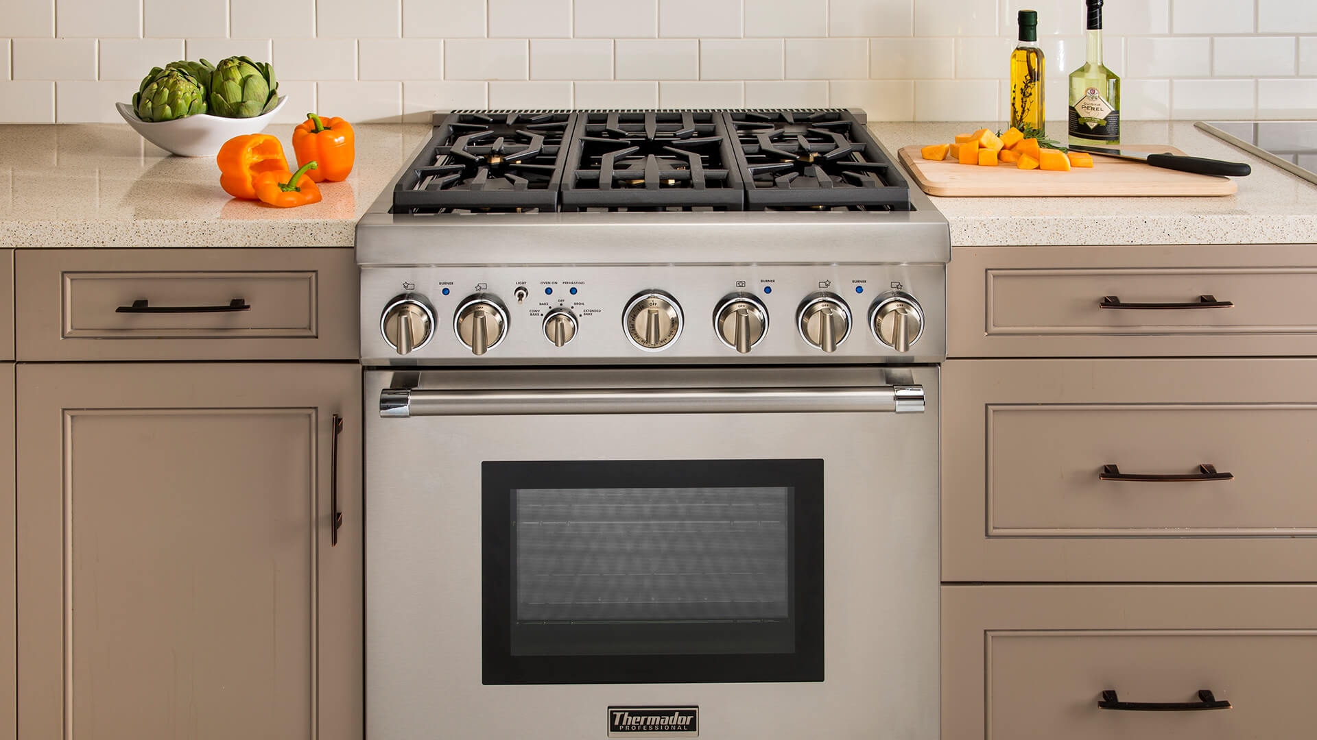 Дизайн кухни с газовой плитой