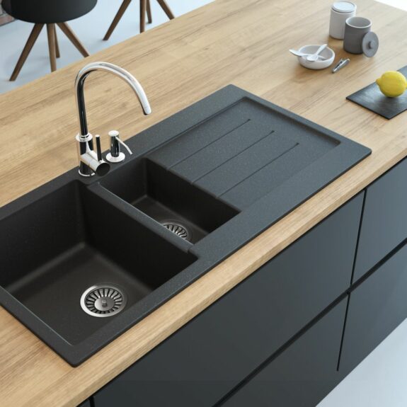 Как подобрать цвет мойки к интерьеру кухни